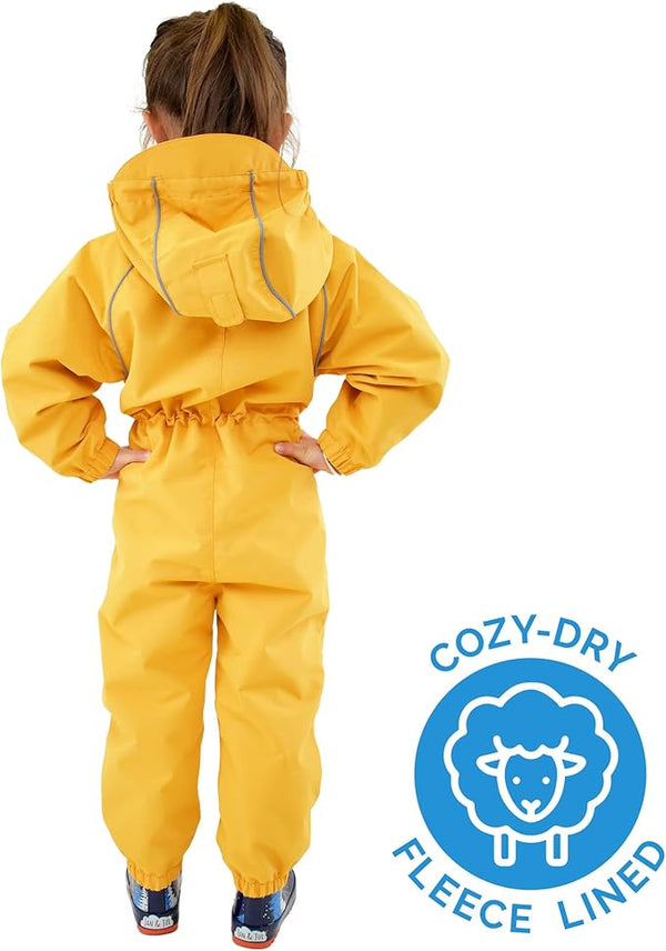 Jan and Jul Puddle-Dry Single-Layer Waterproof Rain Suit | Yellow