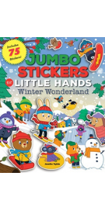 Jumbo Stickers for Little Hands Winter Wonderland