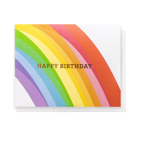 The Penny Paper Company Happy Birthday Rainbow