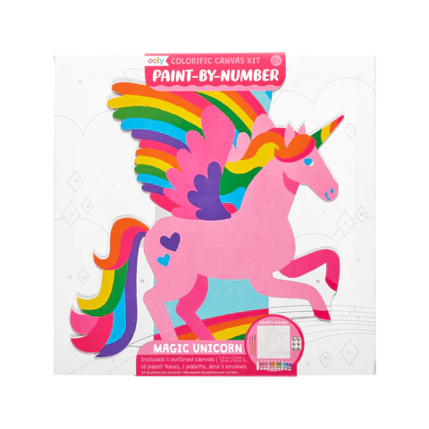 Ooly Colorific Canvas Kit Paint-by-Numbers