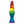 Schylling Rainbow White/Tricolour Lava Lamp 11.5 inch