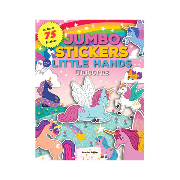 Jumbo Stickers for Little Hands | Unicorns
