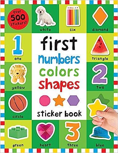 First 100 Stickers: Over 500 Stickers Paperback – Two Styles