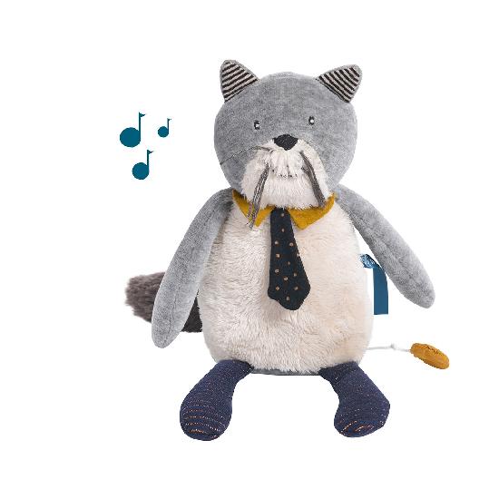 Moulin Roty Moustaches - Musical Cat