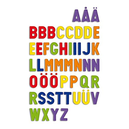 Quercetti - Magnetic Uppercase Letters