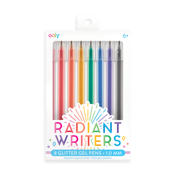 Ooly Radiant Writers: 8 Glitter Gel Pens