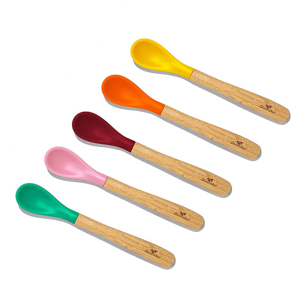 1 Avanchy Silicone Individual Spoon or Fork  Toddler or Baby