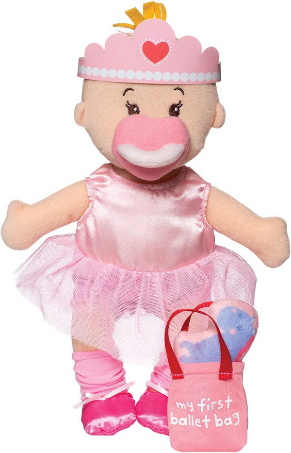 Manhattan Toys Wee Baby Stella 12" Soft Doll with Accessories