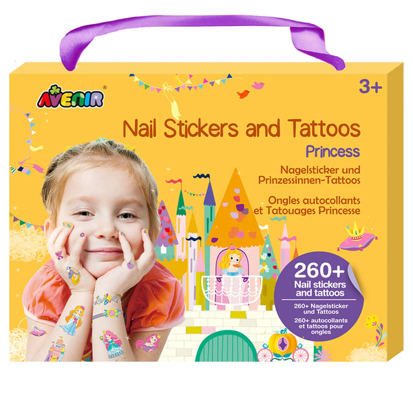 Avenir Nail Stickers and Tattoos