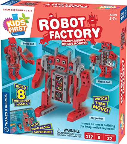 Kids First Robot Factory Wacky, Misfit, Rogue Robots STEM