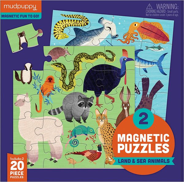 Mudpuppy Magnetic Puzzles