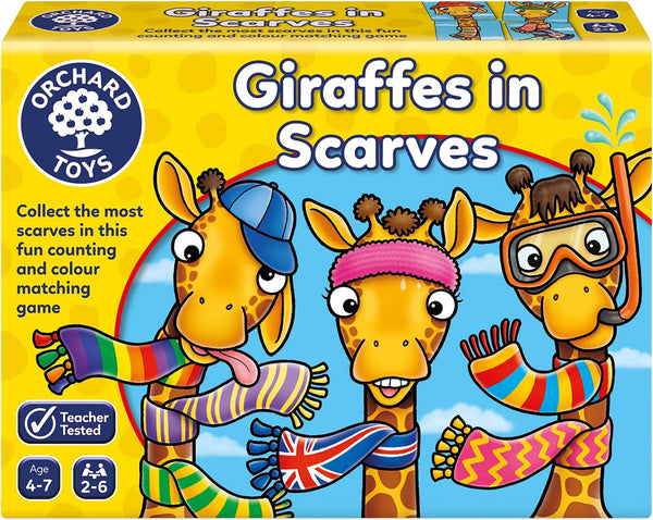 Old Orchard Giraffes in Scarves 4+