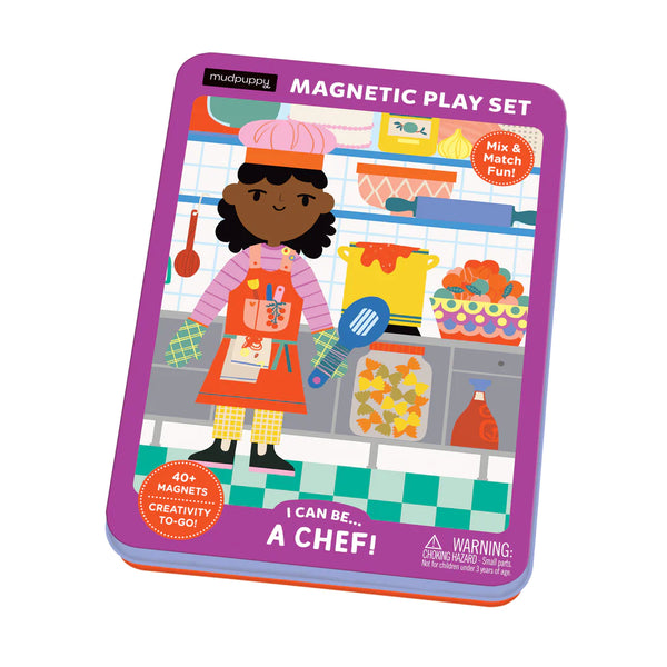 Mudpuppy Magnetic Play Set: I Can be a Chef