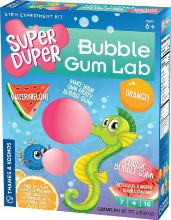 Thames and Kosmos| Super Duper Bubble Gum Lab|  Stem Experiment Kit Science