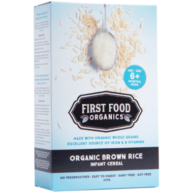 Soy free sales baby rice cereal