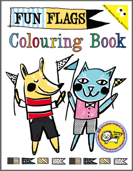 Draw me a Lion Fun Flags Colouring Book