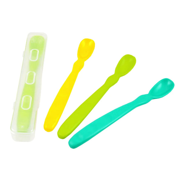 Re-Play Infant Spoons with Travel Case
