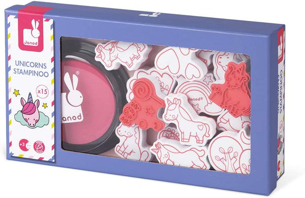 Janod Unicorn Stamps