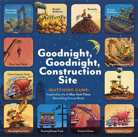 Goodnight, Goodnight, Construction Site| Matching Game