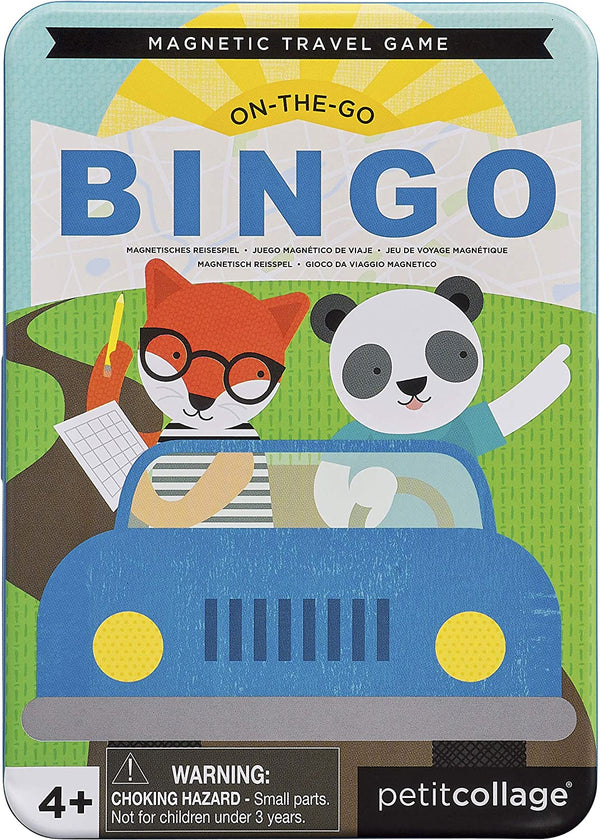 Petit Collage Magnetic Travel Games | On the Go Bingo