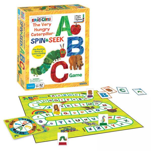 Eric Carle The Very Hungry Caterpillar Spin and Seek ABC Game
