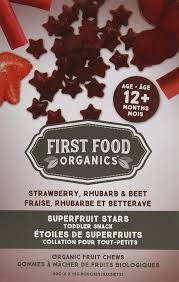 First Food Organics Real Fruit and Vegetable Chews