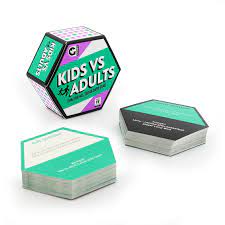 Kids Vs. Adults Card Game