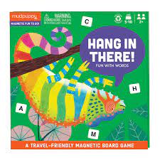 Mudpuppy Hang in There! Magnetic Travel Game (hangman)