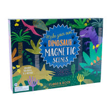 Floss and Rock Dinosaur Magnetic Play Scene
