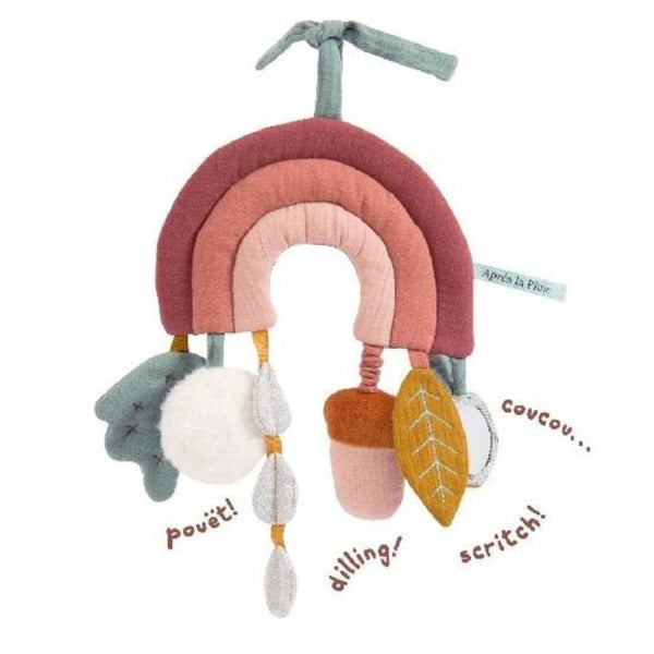 Moulin Roty | Apres la Pluie Plush Activity Rainbow
