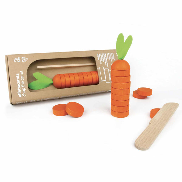 Milaniwood Chop the Carrot Wooden Toy
