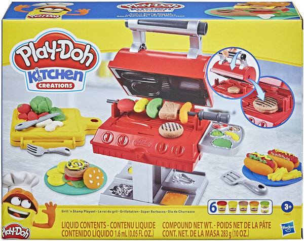 Play-Doh Grill 'n Stamp Play Set, Barbecue