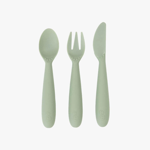 Happy Utensils Spoon, Fork and Knife