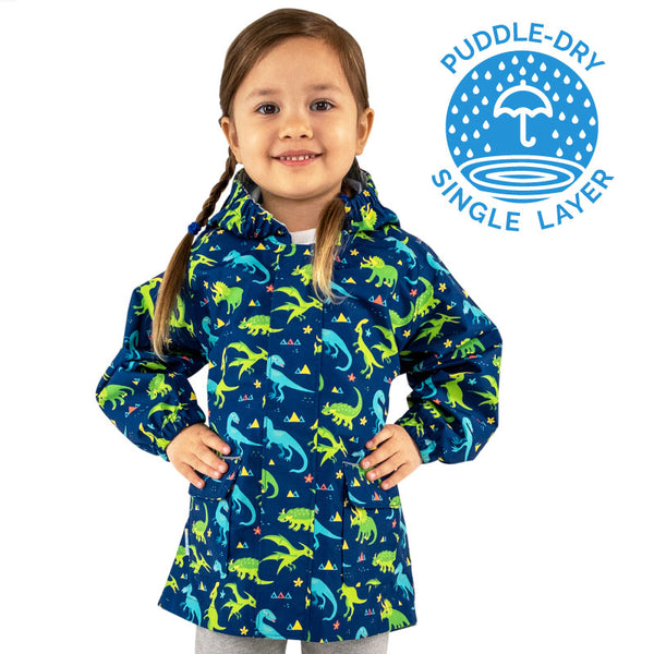 Jan & Jul Puddle-Dry Rain Jackets (Single Layer) | Dinoland