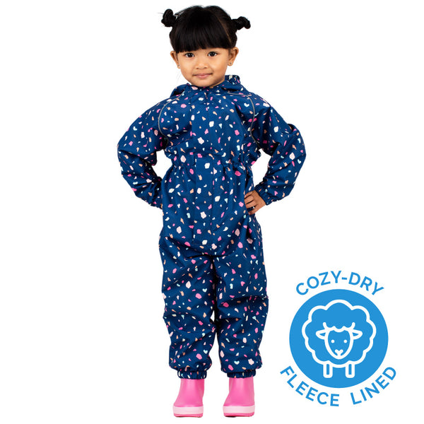 Jan and Jul Cozy-Dry Waterproof Fleece-Lined Rain Suit | Terrazo