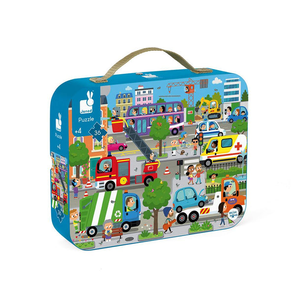 Janod | 36 Piece City Puzzle