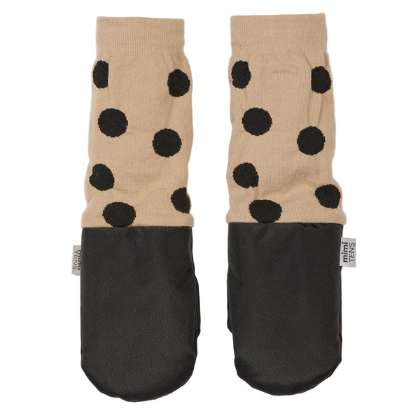 MimiTENS Children's Mittens | Black Dots