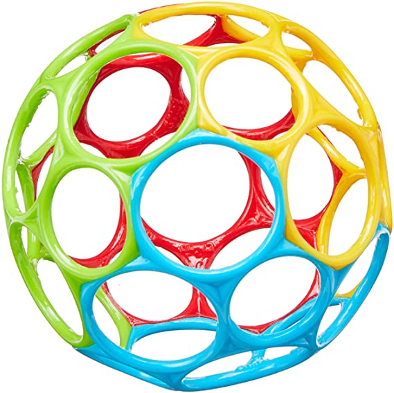 Bright Starts | Oball Classic | Easy-Grasp Toy 4"