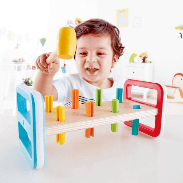 Hape| Rainbow Pounder