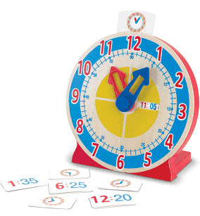 Melissa & doug turn & deals tell clock