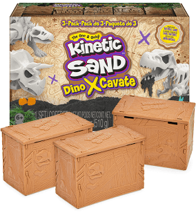 Kinetic Dino Excavate 3 pk