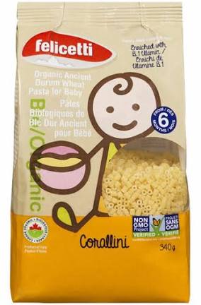 Felicetti Organic Ancient Enriched Wheat Pasta for Baby