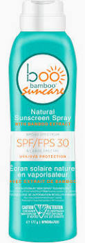 Boo Bamboo SPF 30 Sunscreen Spray/ Non-Whitening