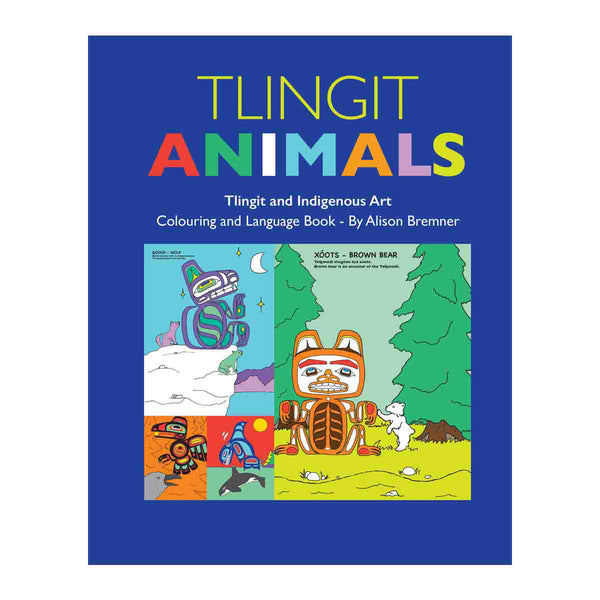 Native Northwest | Colouring Books | Tlingit Animals