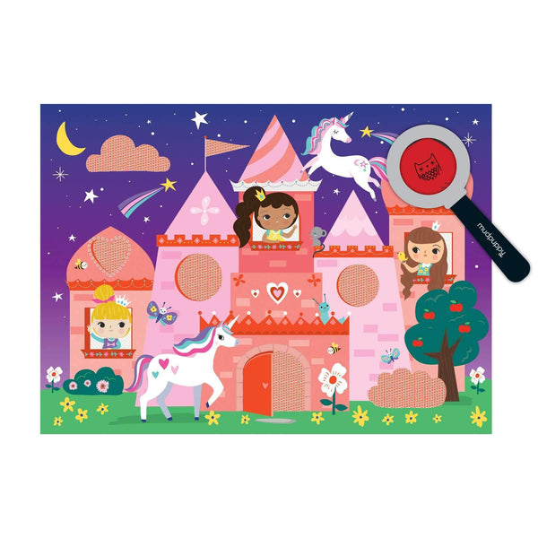 Mudpuppy Unicorn Castle Secret Pictures Puzzle